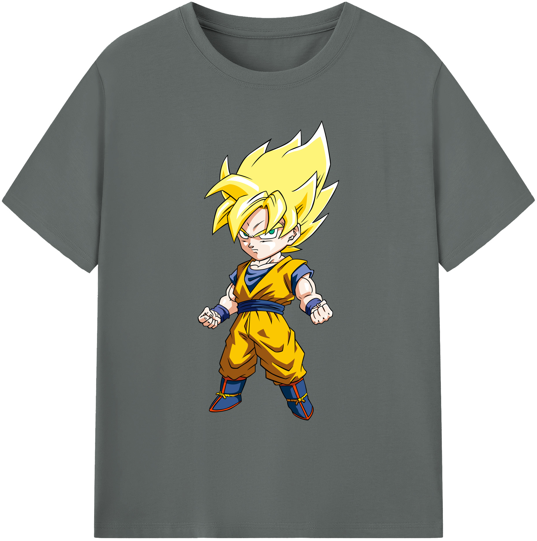 （画像用） ドラゴンボール 孫悟空（そん ごくう）Son Goku カカロット DRAGON BALL Kakarotto 綿100％ メンズ半袖Tシャツ｜肌触りやわらか＆通気性